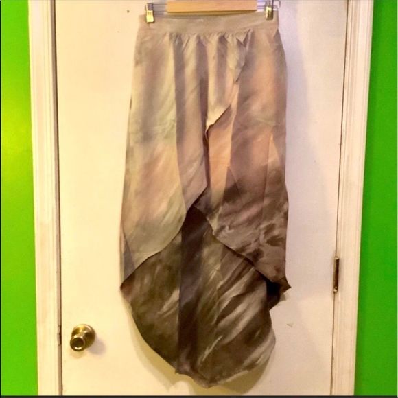 NWT Anthr Gypsy 05 Ombré Silk Skirt - Picture 2 of 15